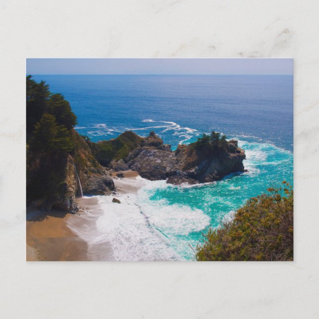 Carte Postale États-Unis, Californie. Vue Des Chutes Mcway (Devant)