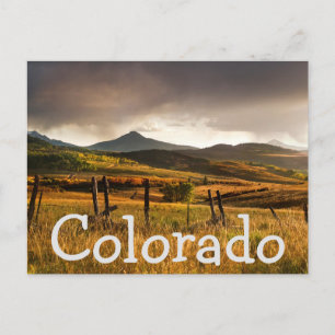 Carte Postale États-Unis, Colorado, Montagnes San Juan
