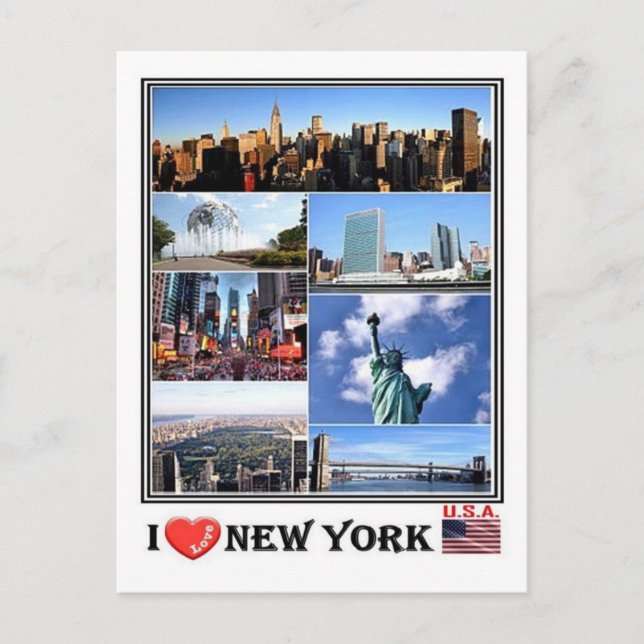Carte Postale États-Unis d'Amérique - New York - (Devant)