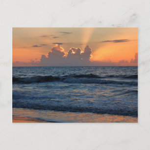 Carte Postale États-Unis, Géorgie, Tybee Island, Plage de Tybee