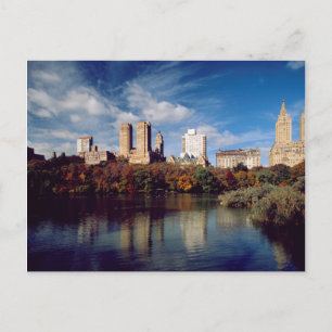 Carte Postale États-Unis, New York, Central Park, Lake