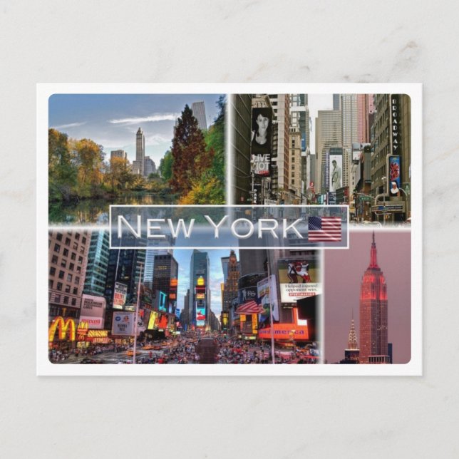 Carte Postale États-Unis - New York États-Unis - (Devant)
