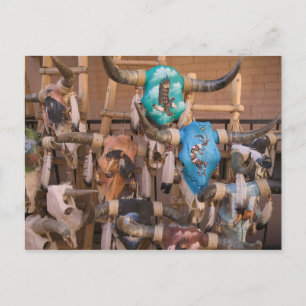 Carte Postale États-Unis, Nouveau-Mexique, Santa Fe : centre-vil