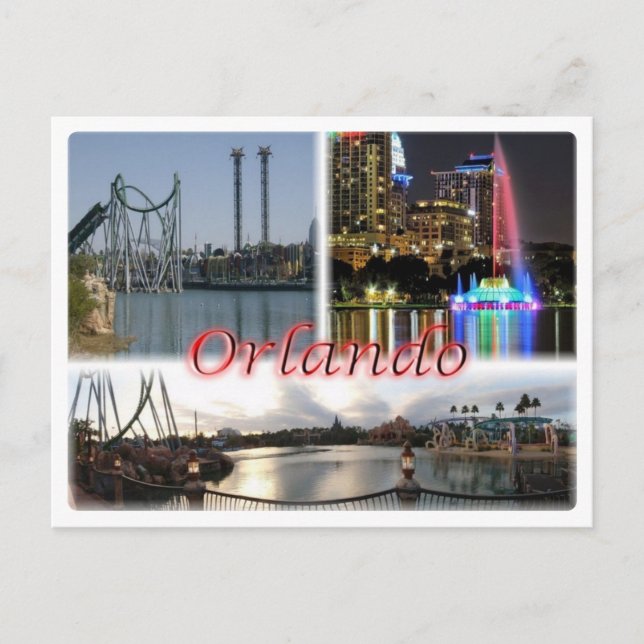 Carte Postale États-Unis - Orlando Florida - (Devant)