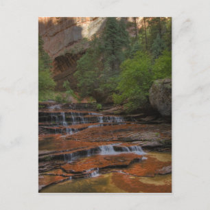 Carte Postale États-Unis, Utah, parc national de Zion. Paysage
