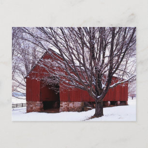 Carte Postale États-Unis, Virginie, comté de Fairfax, grange et