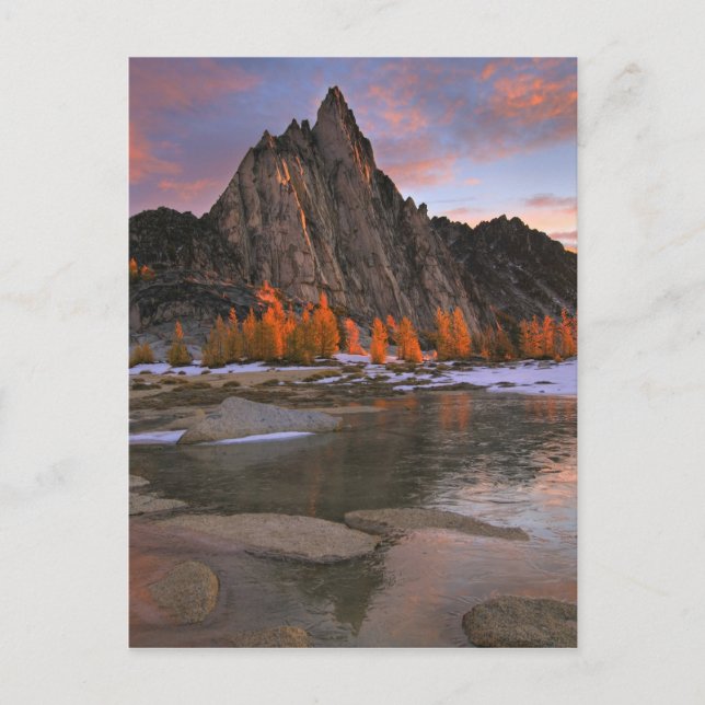 Carte Postale États-Unis, Washington, Cascade Mountains.  Prusik (Devant)