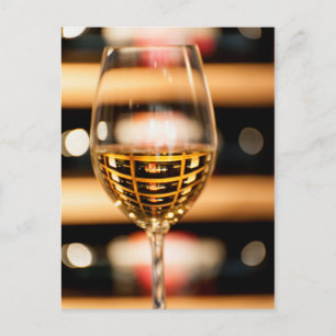 Carte Postale États-Unis, Washington, Walla Walla. Verre à vin