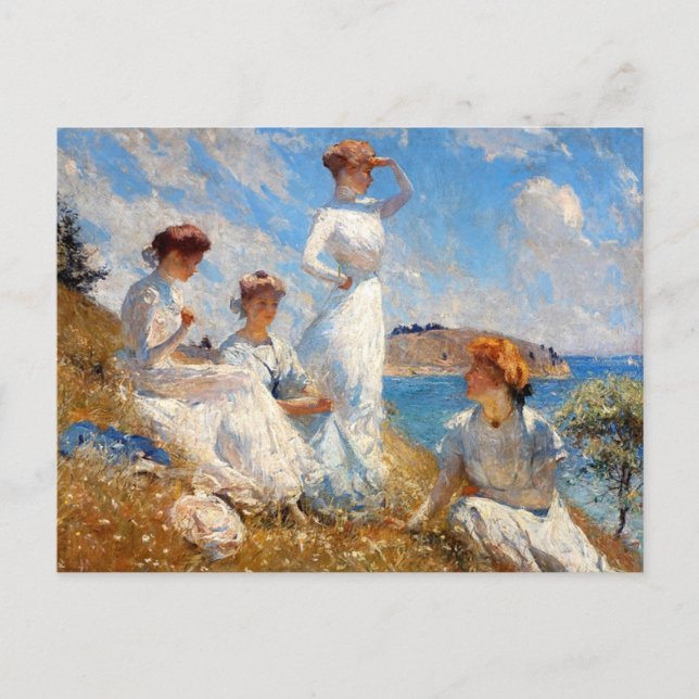 Carte Postale Été 1909 (Devant)