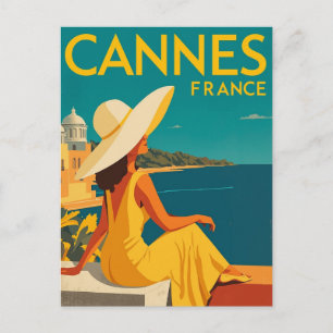 Carte Postale Été élégant à Cannes