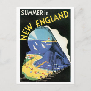 Carte Postale Été en Nouvelle-Angleterre