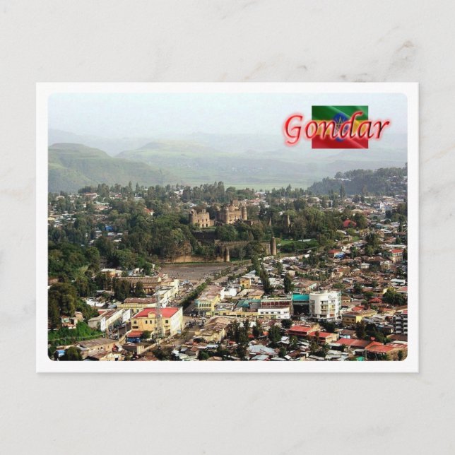 Carte Postale Éthiopie - Gondar - (Devant)