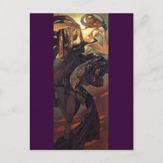 Carte Postale Etoile du soir - Art nouveau