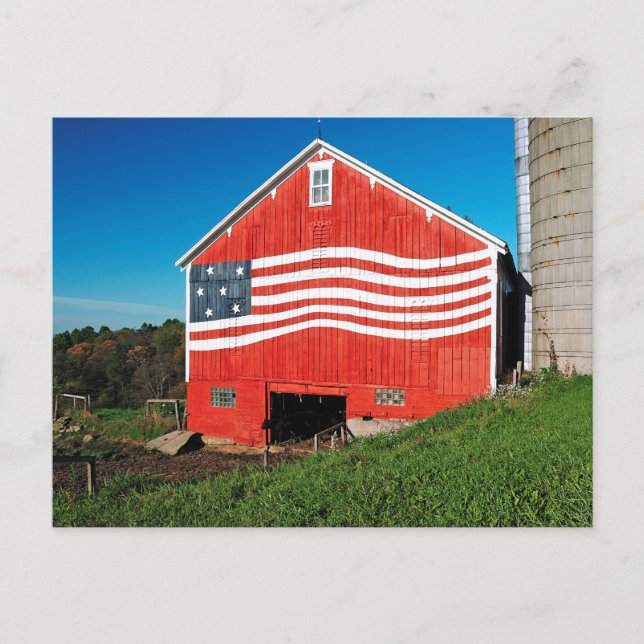Carte Postale Étoile patriotique (Devant)