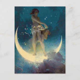Carte Postale Étoiles de printemps par Edwin Blashfield (1927)