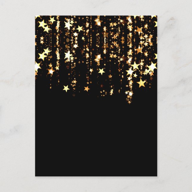 Carte Postale étoiles filantes (Devant)