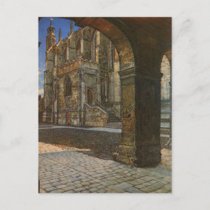 Carte Postale Eton College Chapelle par Anna Alma Tadema