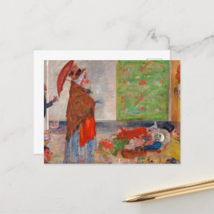 Carte Postale Étonnerie de la souris Masque par James Ensor