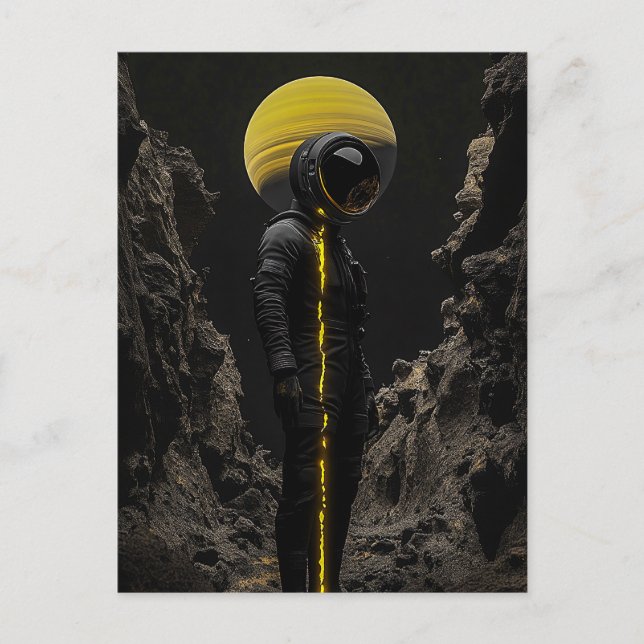 Carte Postale Étrange planète (Devant)