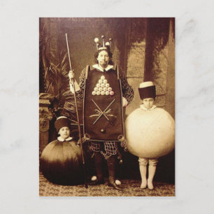 Carte Postale Étrange soirée victorienne Vintage