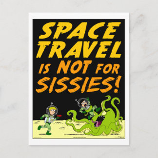 Carte postale étrangère de "VOYAGE DANS L'ESPACE"