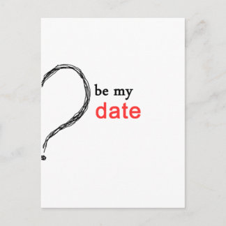 CARTE POSTALE ÊTRE MA DATE