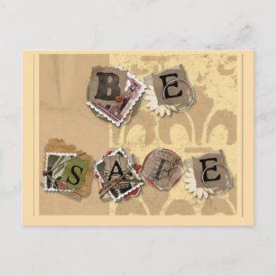 CARTE POSTALE ÊTRE SÛRE