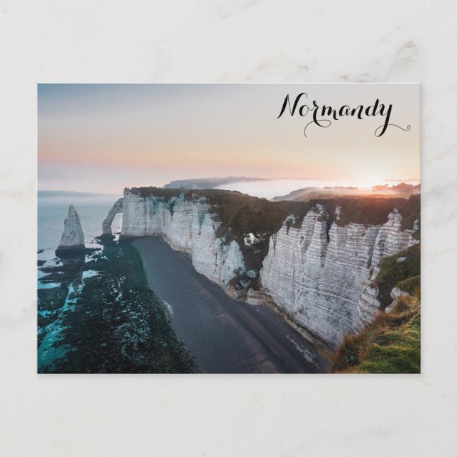 Carte Postale Etretat Cliffs Normandie France (Devant)