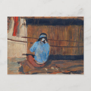 Carte Postale Étude de Hopi Weaver par Maynard Dixon