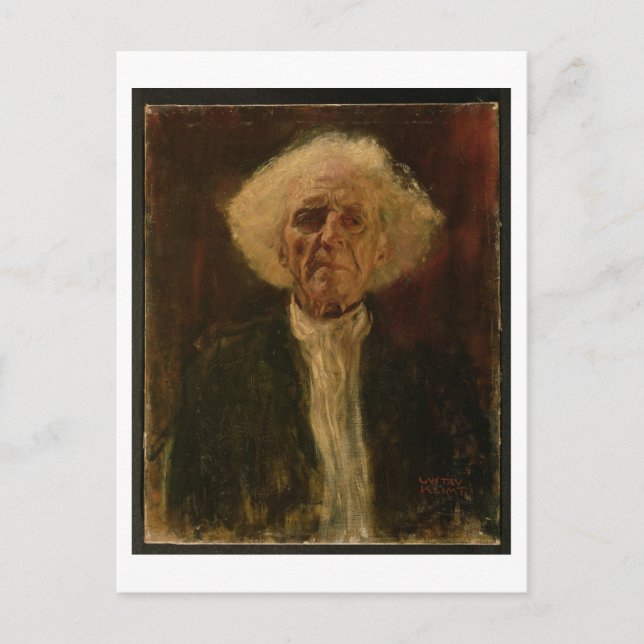 Carte Postale Étude de la tête d'un aveugle (huile sur toile) (Devant)
