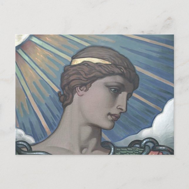 Carte Postale Étude de Minerva (Devant)