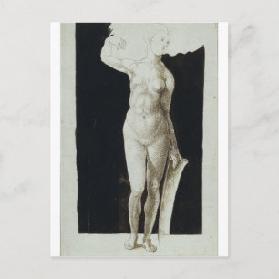 Carte Postale Étude de proportion de la figure humaine par Durer