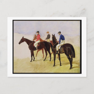 Carte Postale Étude de trois fissures de Steeplechase : Allen Mc