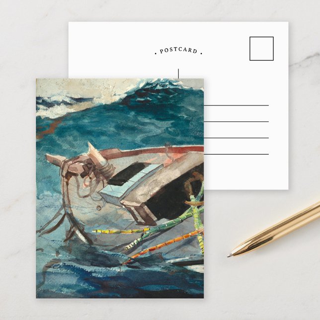 Carte Postale Étude pour le Gulf Stream | Winslow Homer (Créateur téléchargé)