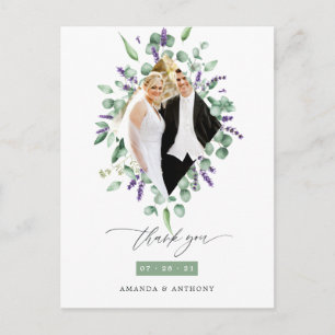 Carte Postale Eucalyptus et Lavender Merci forestier