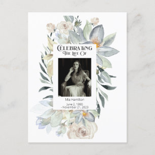 Carte postale Eucalyptus Frame Photo Memorial