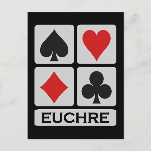 Carte postale Euchre (Devant)
