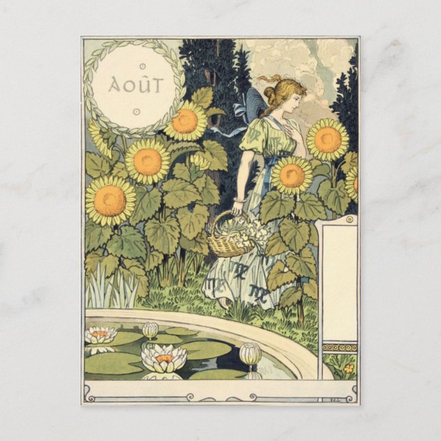 Carte Postale Eugène Grasset (Devant)