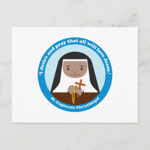 Carte Postale Euphrasia Eluvathingal