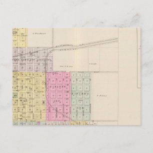 Carte Postale Eureka, Severy et Piémont, Kansas