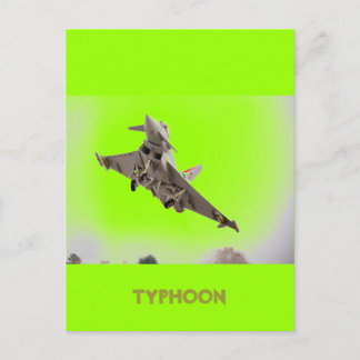 CARTE POSTALE EUROFIGHTER TYPHOON