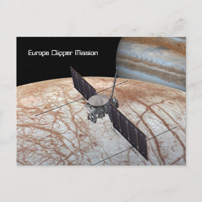 Carte Postale Europa Clipper Mission Spacraft (Devant)