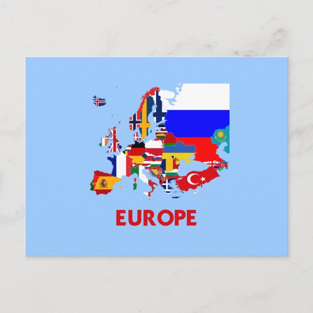 CARTE POSTALE EUROPE (Devant)