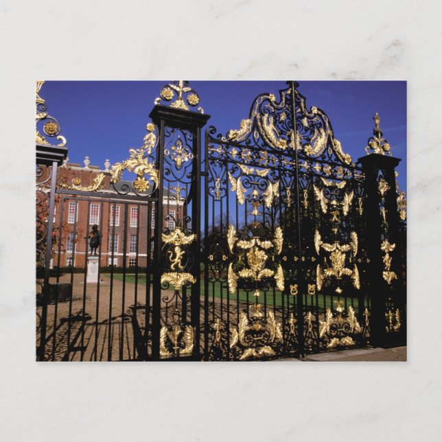 Carte Postale Europe, Angleterre, Londres. Porte dorée en dehors (Devant)