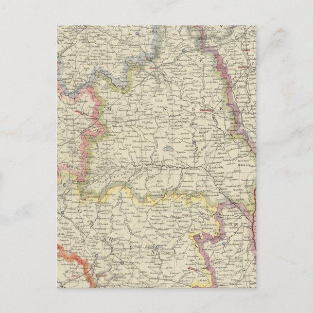 Carte Postale Europe, Bélarus, Ukraine (Devant)