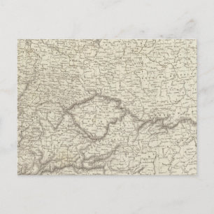 Carte Postale Europe centrale