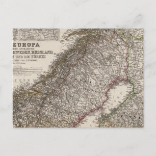 Carte Postale Europe de l'Est, Norvège