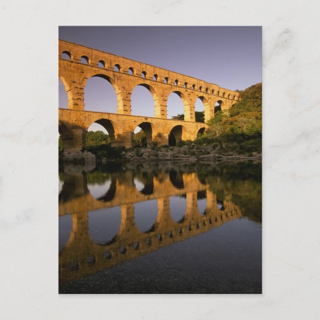 Carte Postale Europe, France, Provence, Gard. Pont du Gard, (Devant)