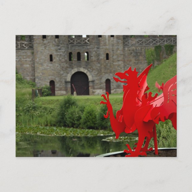 Carte Postale Europe, Galles, Cardiff. Château de Cardiff. Gallo (Devant)
