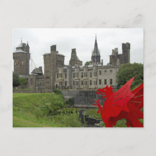 Carte Postale Europe, Galles, Cardiff. Château de Cardiff. Gallo